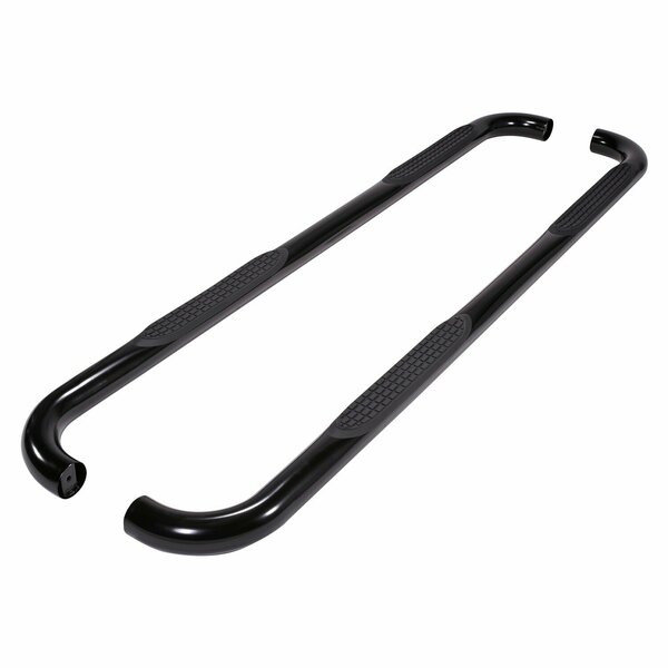 Trailfx NERF BAR ROUND 3in, BLK HUMMER H3 06-07 1170710063